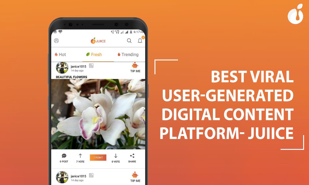 Juiice - A social media and entertainment platform